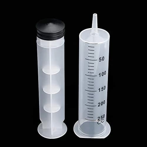 A AKRAF 250ml Extra Large Plastic Syringe | Industrial Use & Lab Experiments thumbnail 4