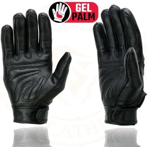 Milwaukee Leather MG7735-S | Premium Motorcycle Riding Gloves for Men & Women, Black, Small thumbnail 6