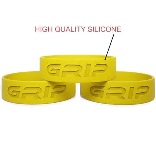 Grip Money Bands (Pack of 3) - Yellow | Secure Cash & Cards, Slim Silicone Design thumbnail 9