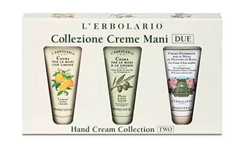 L'Erbolario Hand Cream Collection 3 Pc | Olive Oil, Lemon & Rose Moisturizers for Soft Hands thumbnail 3