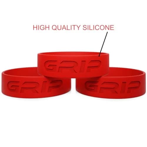 Grip Money Bands (Pack of 3) - Blood Red - Premium Silicone Band for Cash & Cards | Slim & Durable Design thumbnail 9