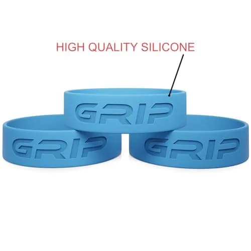 Grip Money Bands (Pack of 3) Light Blue | Secure Cash & Cards, Slim Silicone Design thumbnail 9