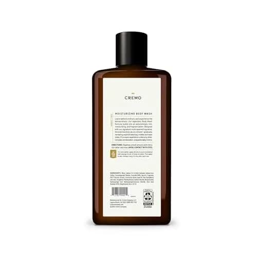Cremo Men's Body Wash Cypress & Cedar 473ml (16 Fl Oz) | Rich Lathering Moisturizing Shower Gel thumbnail 4