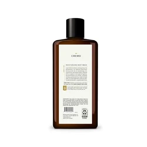 Cremo Men's Body Wash Bourbon & Oak 473ml (16 Fl Oz) | Rich Lather & Sophisticated Scent thumbnail 4