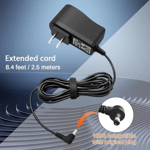 FOUCECLAUS 9.5V AC/DC Adapter for Casio ADE95100LU | UL Listed Power Supply Charger for Casio Piano Keyboard thumbnail 4
