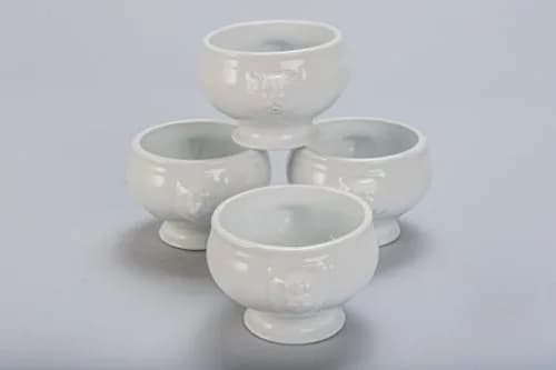 BIA Cordon Bleu Soup Lions Head Bowl Set of 4 | Elegant White Porcelain, 14oz, Oven & Microwave Safe thumbnail 2