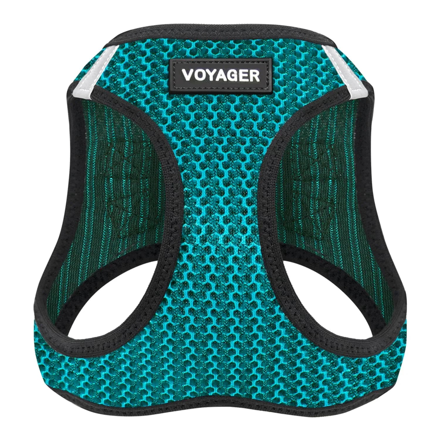 Best Pet Supplies Voyager Step-in Air Dog Vest Harness - Turquoise 2-Tone, Small | Breathable Mesh, Reflective Bands, Secure Fit — Harness (Turquoise 2-Tone)
