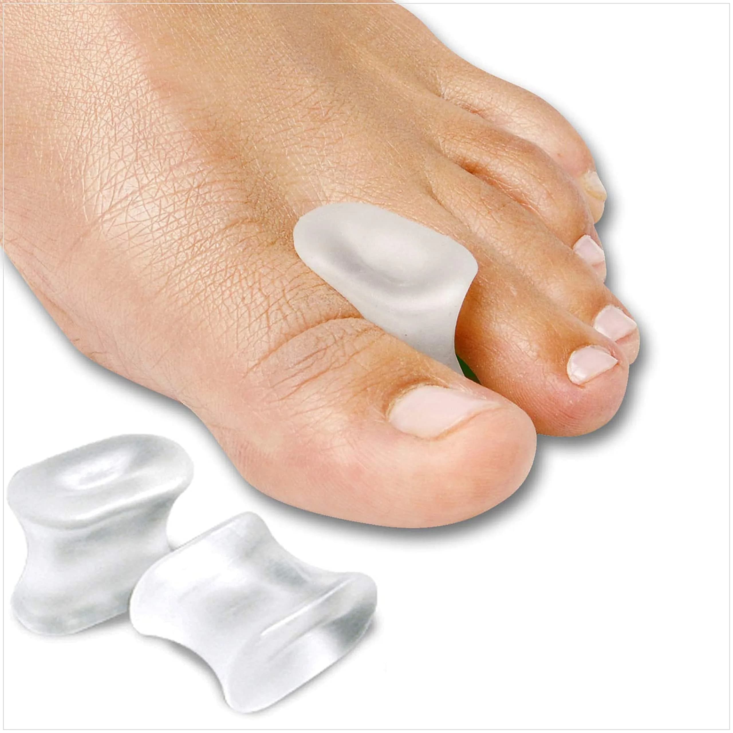 NatraCure Gel Toe Spacers 12 Pack | Helps with Bunions, Corns, Rubbing & Overlapping Toes