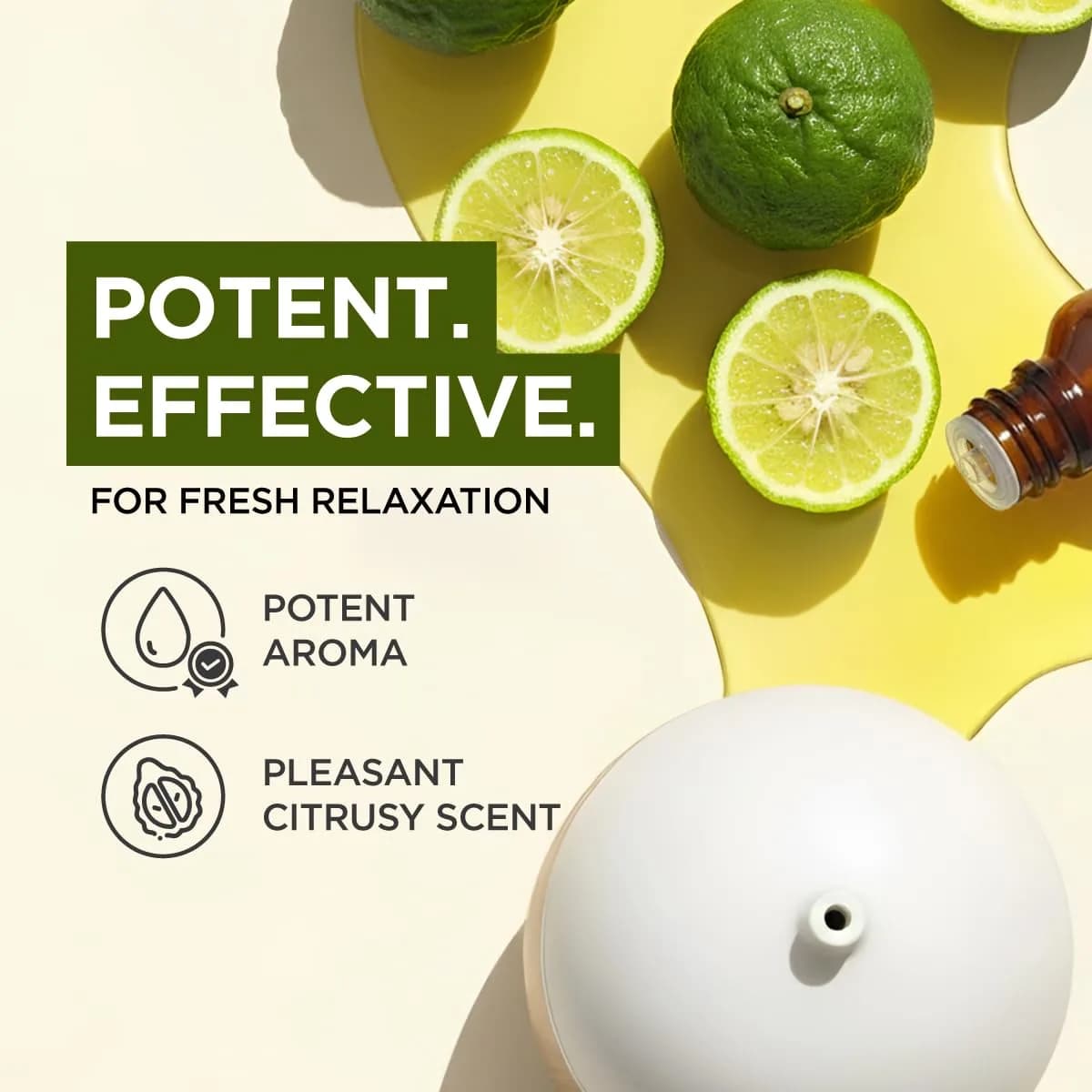 Gya Labs Bergamot Essential Oil 10ml (0.34 Fl Oz) | Pure Citrus Aroma for Diffuser & Skin - view 3