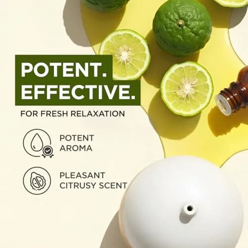 Gya Labs Bergamot Essential Oil 10ml (0.34 Fl Oz) | Pure Citrus Aroma for Diffuser & Skin thumbnail 3