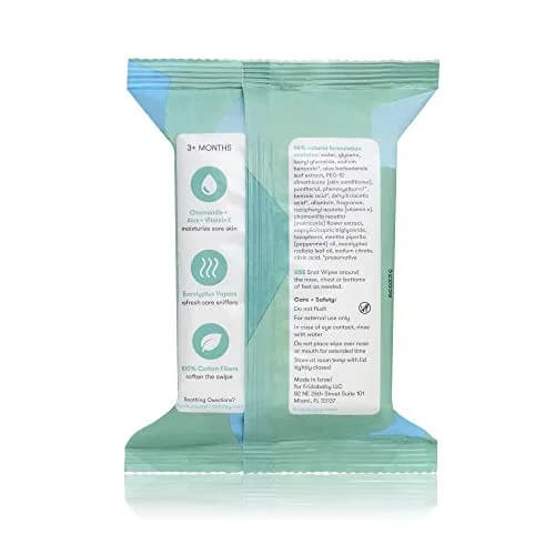 Frida Baby BreatheFrida Toddler Nose Wipes 30ct | Soothing Cold & Allergy Relief thumbnail 3