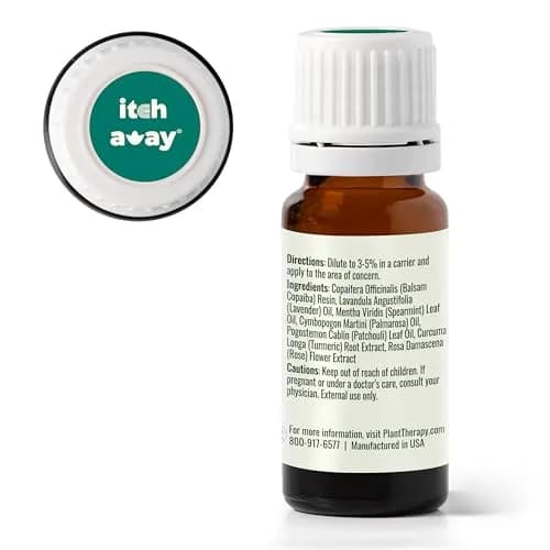 Plant Therapy Itch Away Essential Oil Blend 10ml (0.33 Fl Oz) | Soothes Bug Bites & Skin Irritations thumbnail 7