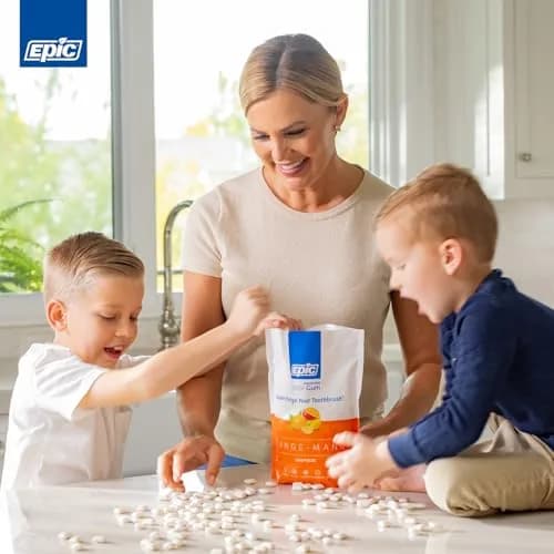 Epic Xylitol Gum Variety - Fruit Pack 150 Pieces | Sugar-Free, Vegan, Non-GMO, Cavity & Dry Mouth Support thumbnail 5