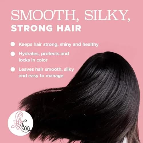 L LUSETA Keratin Shampoo & Conditioner Set 16.9 Fl Oz (2 Pack) | Color Safe for Damaged & Fine Hair thumbnail 2