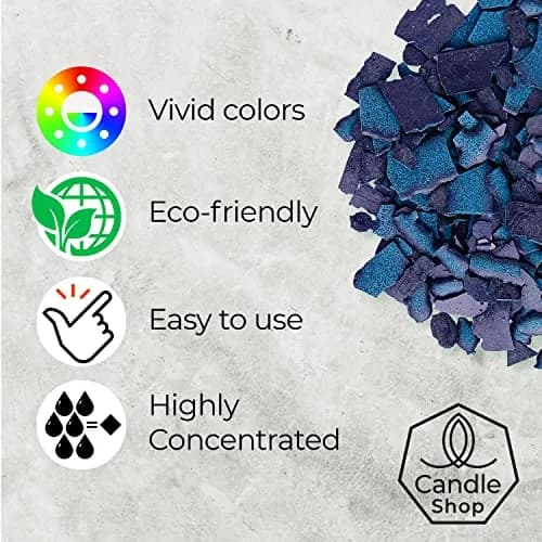 Candle Shop Aquamarine Candle Dye 2 oz | Vibrant, Even Color for Soy & Wax Candles thumbnail 2