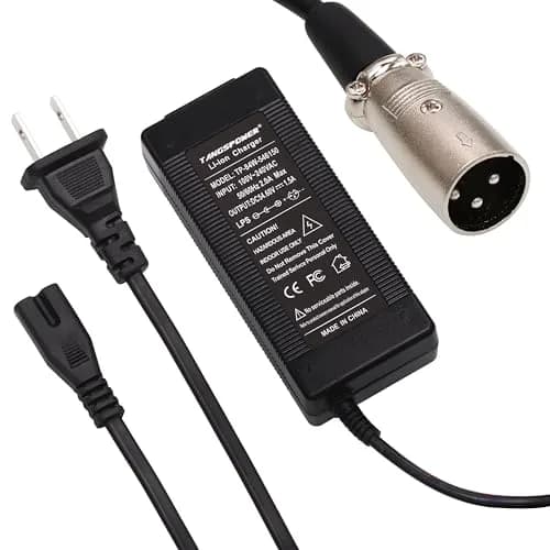 TANGSPOWER 54.6V Lithium Battery Charger 48V 13S | Universal 100-240V Input, Overload & Short Circuit Protections thumbnail 1