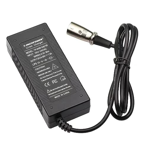 TANGSPOWER 54.6V Lithium Battery Charger 48V 13S | Universal 100-240V Input, Overload & Short Circuit Protections thumbnail 2