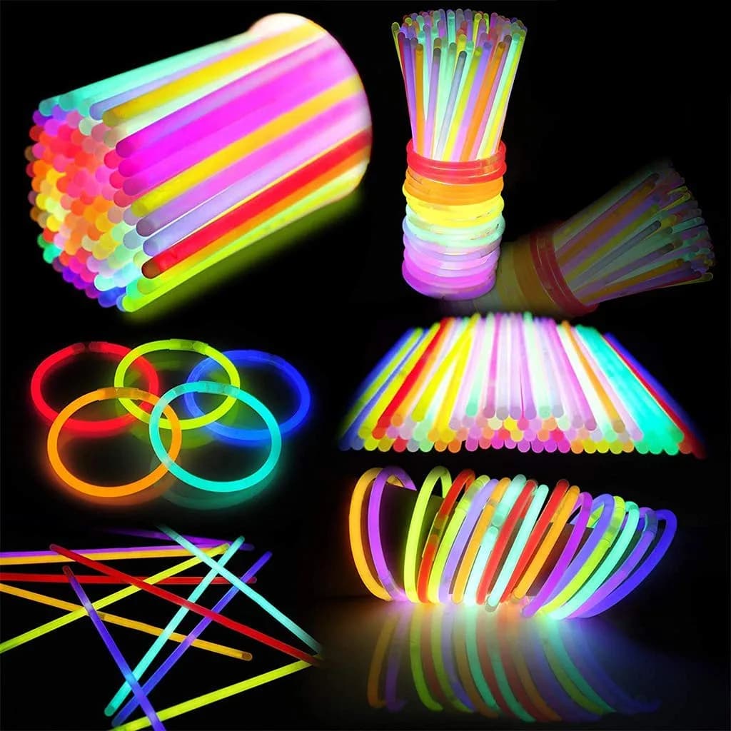 JOYIN 400 Pcs Glow Sticks Party Favors Value Pack | Assorted Colors for Halloween & Events - view 7