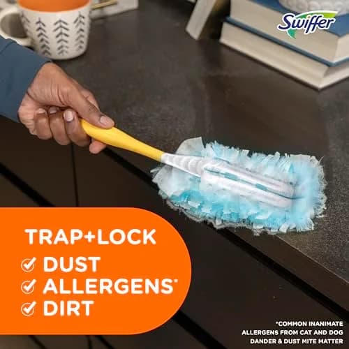 Swiffer Dusters Refill 18 Count Pack | Trap & Lock Dust & Allergens thumbnail 7