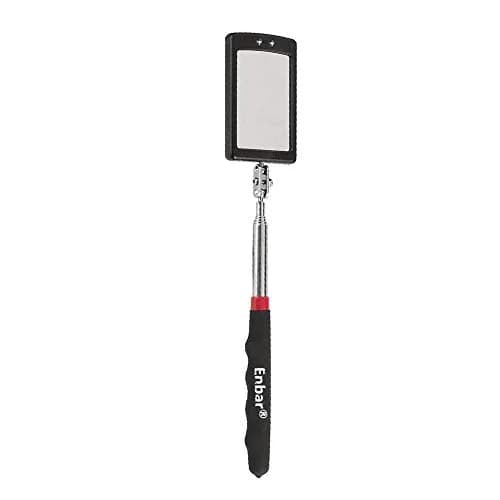 Enbar Telescopic Inspection Mirror.360° Rotating LED Light for Mechanics & Inspection, 34" Extendable on a Stick thumbnail 1