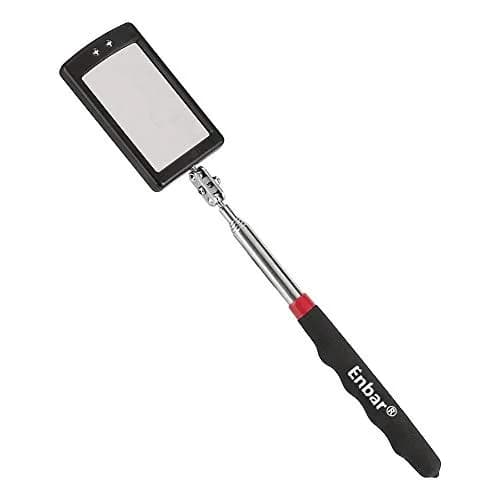 Enbar Telescopic Inspection Mirror.360° Rotating LED Light for Mechanics & Inspection, 34" Extendable on a Stick thumbnail 4