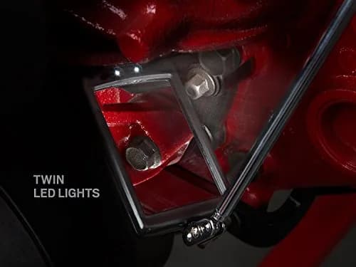 Enbar Telescopic Inspection Mirror.360° Rotating LED Light for Mechanics & Inspection, 34" Extendable on a Stick thumbnail 6