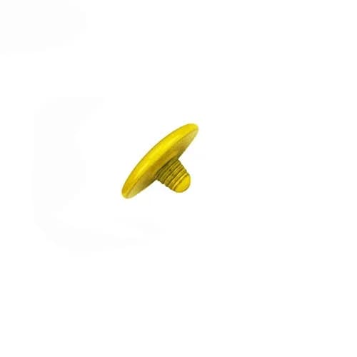 LXH 2 Pack Yellow Convex Metal Soft Release Button Fits Standard Threaded Cameras in India thumbnail 2
