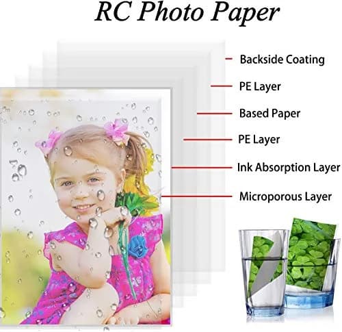 KOALA PAPER Resin Coated Photo Paper 8.5x11 In Satin Printer Paper 270gsm (50 Sheets) | Fade-Resistant Inkjet Paper thumbnail 8