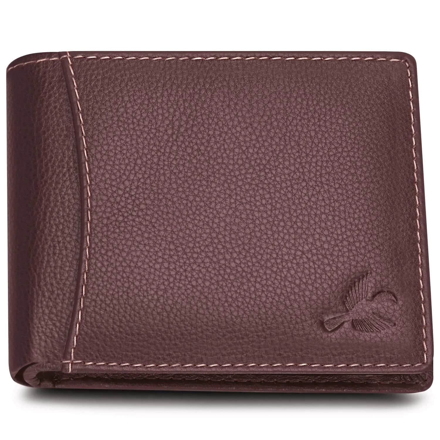 HORNBULL Men's Leather Wallet and Belt Combo Gift Set | Brown, Bi-Fold Wallet with Adjustable Belt | 2-Piece Set - view 8