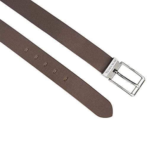 HORNBULL Men's Leather Wallet and Belt Combo Gift Set | Brown, Bi-Fold Wallet with Adjustable Belt | 2-Piece Set thumbnail 3
