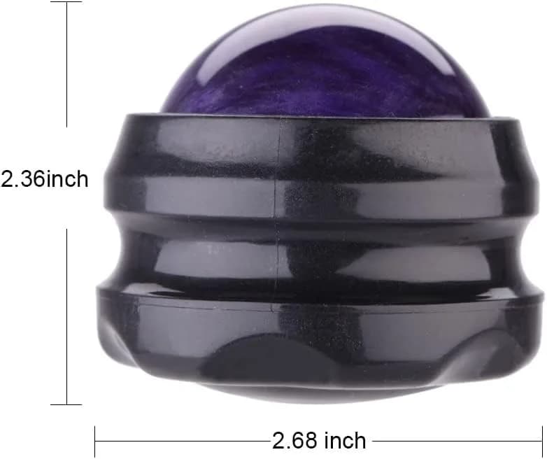 ZONGS Manual Massage Roller Ball - Deep Tissue Therapy for Sore Muscles, Shoulders, Back, Feet | Stress Relief Tool thumbnail 2