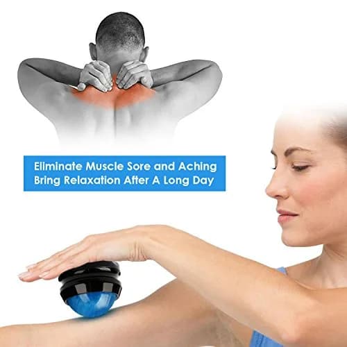 ZONGS Manual Massage Roller Ball - Deep Tissue Therapy Tool for Sore Muscles, Shoulders, Neck, Back, Feet | Stress Relief thumbnail 8