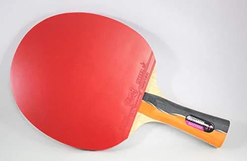 Butterfly Nakama S-1 Table Tennis Racket – Professional ITTF Approved Ping Pong Paddle with Sriver Rubber & Carbon Layers | 2-Pack thumbnail 2