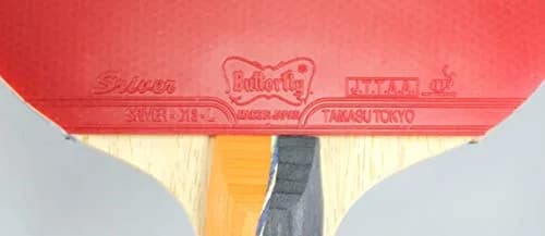 Butterfly Nakama S-1 Table Tennis Racket – Professional ITTF Approved Ping Pong Paddle with Sriver Rubber & Carbon Layers | 2-Pack thumbnail 3