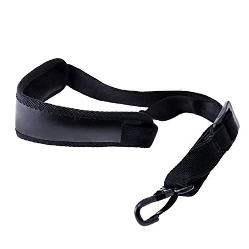 Yinama Saxophone Neck Strap Soft Sax Leather Padded for Alto Tenor Baritone Soprano | Adjustable 17"-21" with Rubber-Covered Metal Hook thumbnail 1