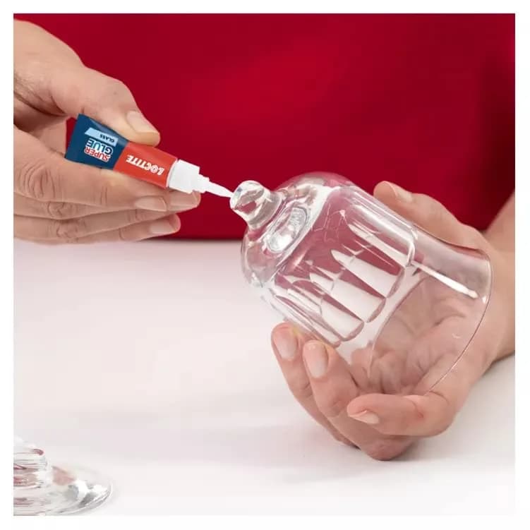 Loctite Glass Glue 2 Gram Tube 6 Pack | Clear Superglue for Glass, Plastic, Wood, Metal, Crafts, & Repair thumbnail 8