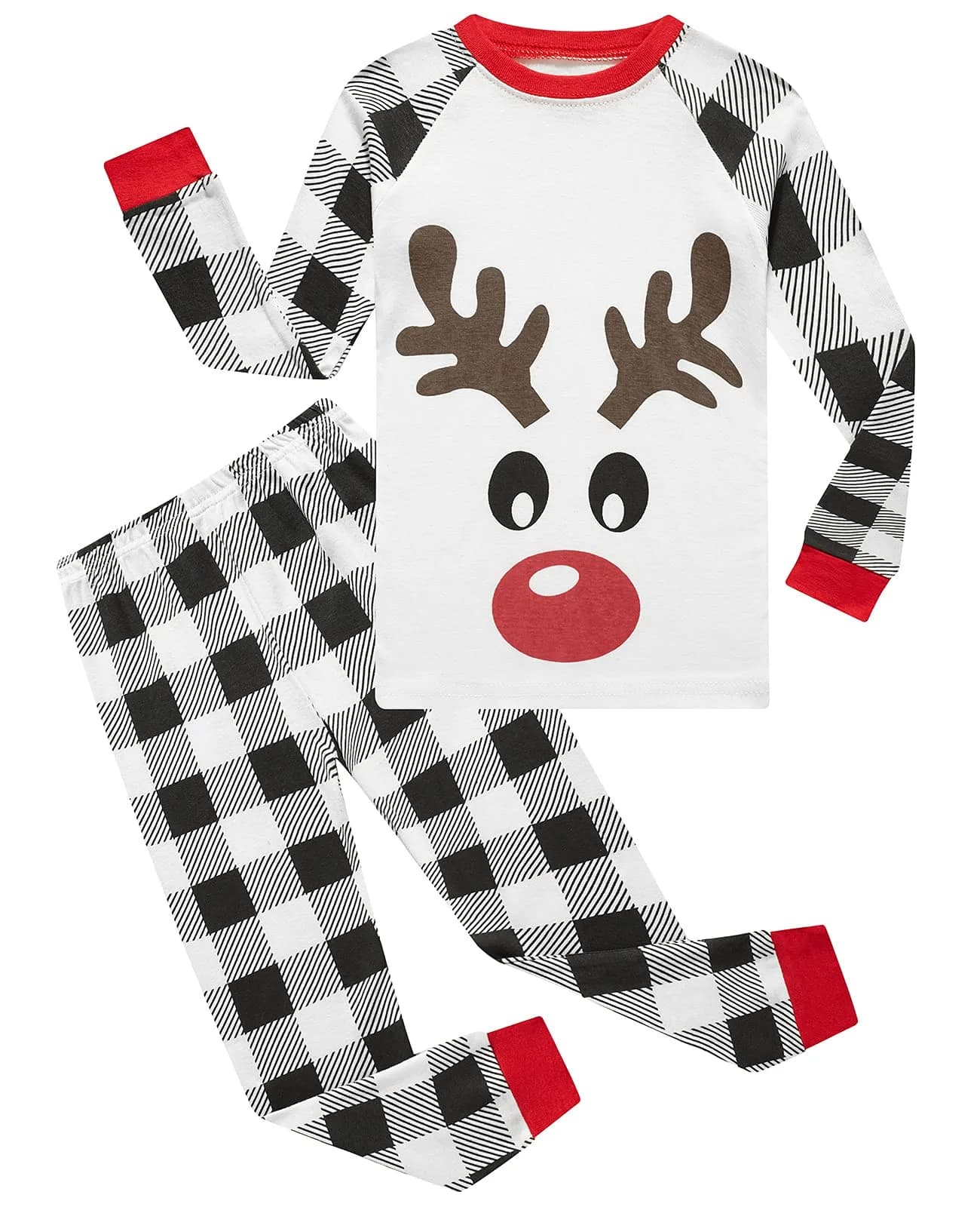 Dolphin&Fish Christmas Pajamas for Kids 5T | Snug Cotton Toddler Sleepwear Set