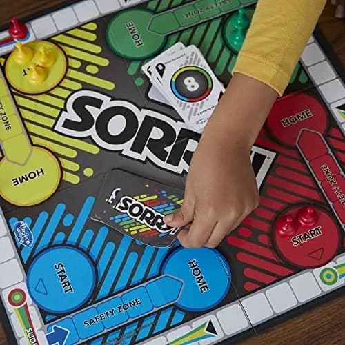 Hasbro Gaming Sorry! Board Game for Kids Ages 6+ | Classic Family Game with 4 Pawns (1-Pack) thumbnail 4