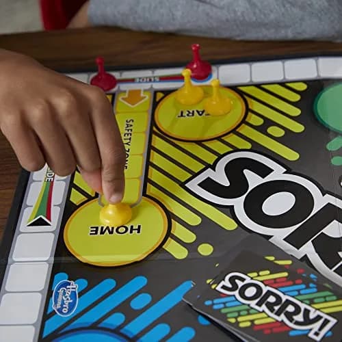Hasbro Gaming Sorry! Board Game for Kids Ages 6+ | Classic Family Game with 4 Pawns (1-Pack) thumbnail 5