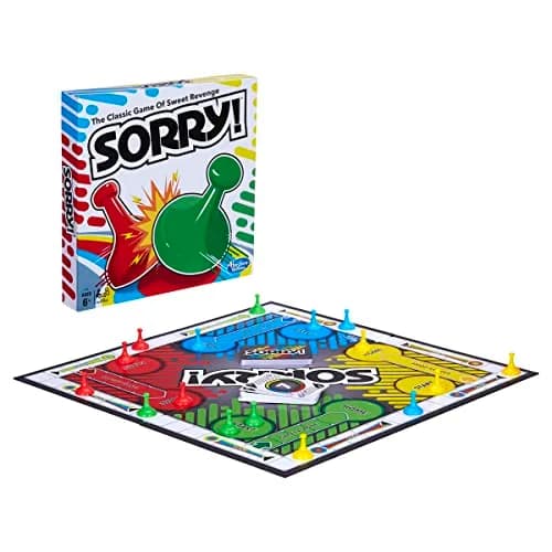 Hasbro Gaming Sorry! Board Game for Kids Ages 6+ | Classic Family Game with 4 Pawns (1-Pack) thumbnail 3