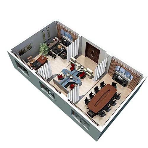 RYB HOME White Room Divider Curtain 180"W x 96"L | Heavy Duty Privacy Panel thumbnail 9