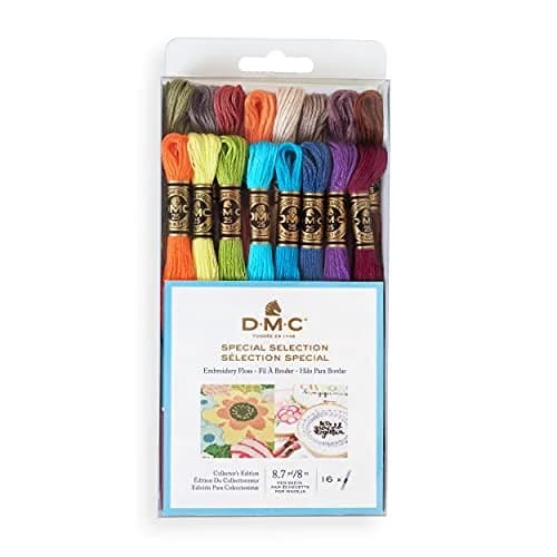 DMC Embroidery Floss Special Selection Pack - 16 Skeins | 8.7 Yards Each thumbnail 1