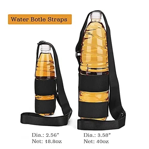 OYATON Water Bottle Carrier with Adjustable Strap, Universal Bottle Sling (1 Unit) | Holds Bottles 5.7cm-9.6cm Diameter thumbnail 3
