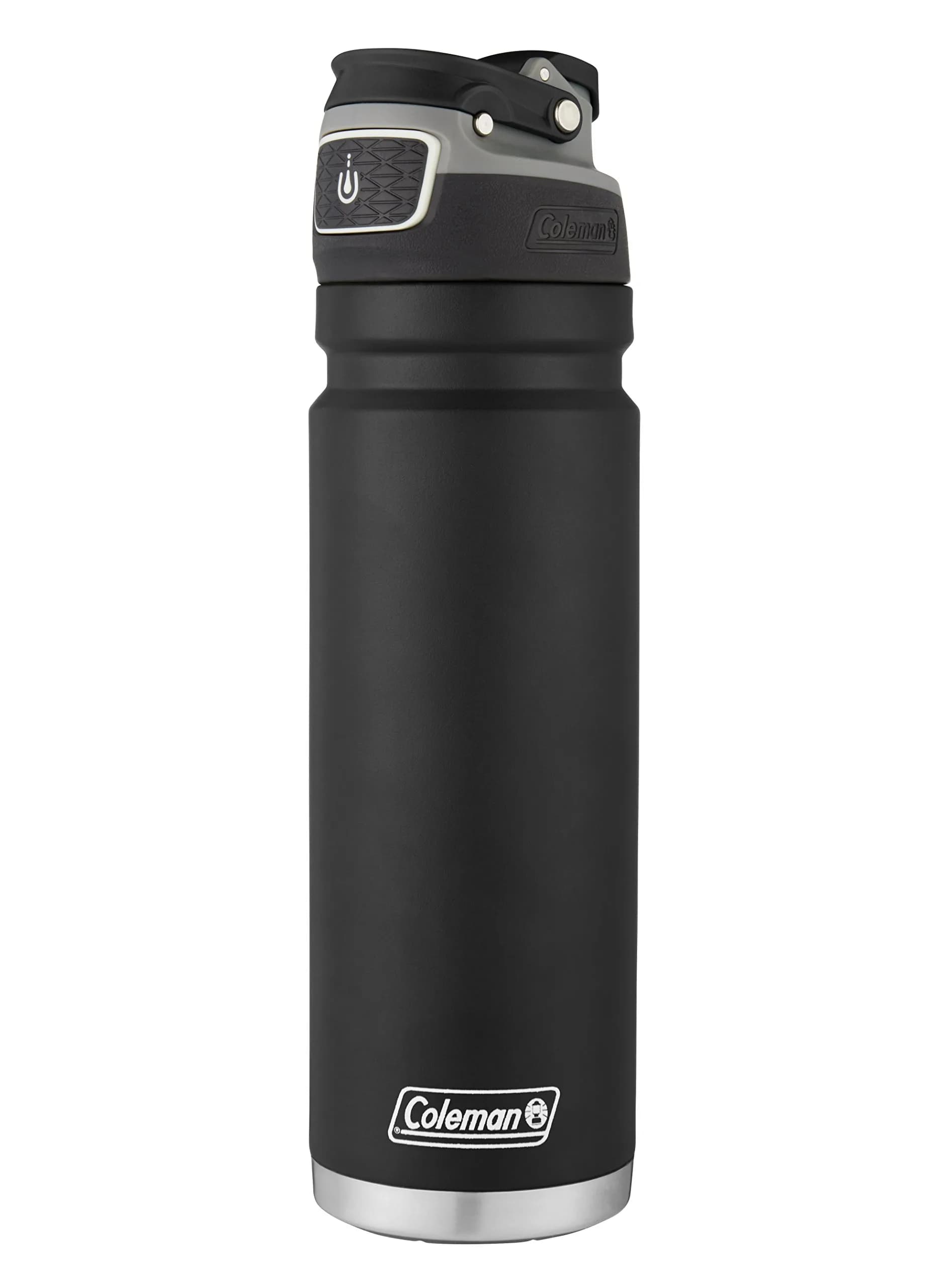 Coleman Autoseal FreeFlow Stainless Steel Water Bottle, Black, 710ml (24oz) | Keeps Cold 31 Hrs - view 5