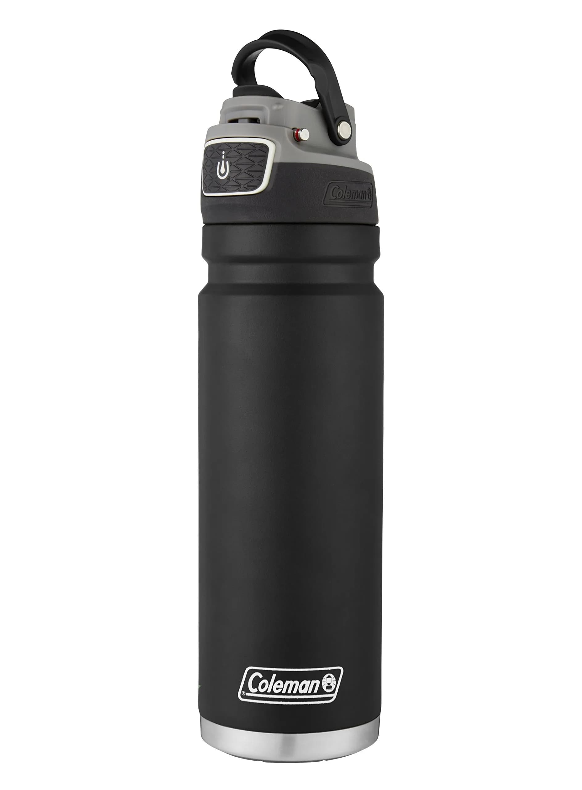 Coleman Autoseal FreeFlow Stainless Steel Water Bottle, Black, 710ml (24oz) | Keeps Cold 31 Hrs - view 6