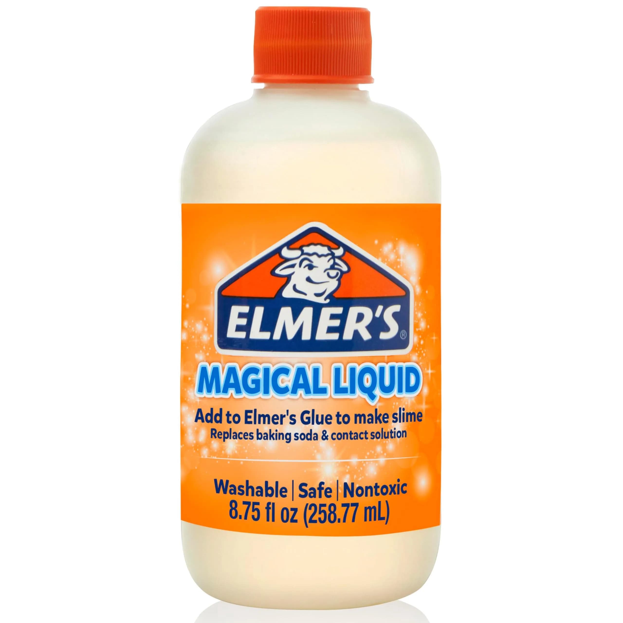 Elmer's Magical Liquid Slime Activator, Updated Formula, 260ml (8.75 fl oz) | Safe, Washable, Non-Toxic Crafting Solution - main product image