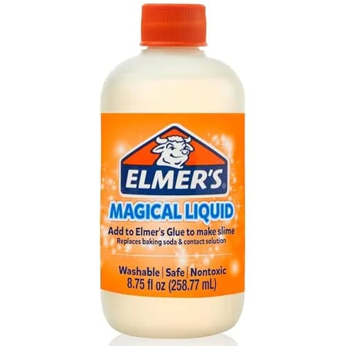 Elmer's Magical Liquid Slime Activator Solution 259ml (8.75 fl oz) | Updated Formula for Double Slime Output thumbnail 1