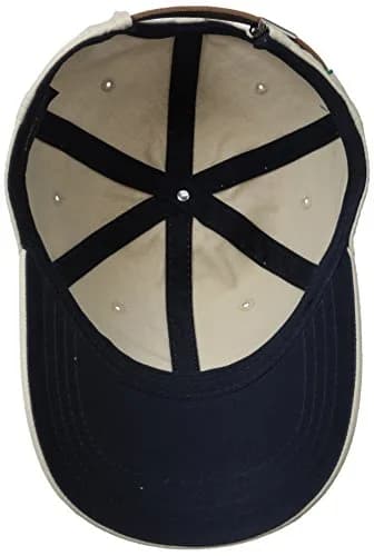 Tommy Hilfiger Men's Logo Dad Baseball Cap in Tommy Stone - 100% Cotton, Adjustable Fit - view 2