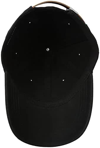 Tommy Hilfiger Men's Logo Dad Baseball Cap - Tommy Black 100% Cotton - view 3