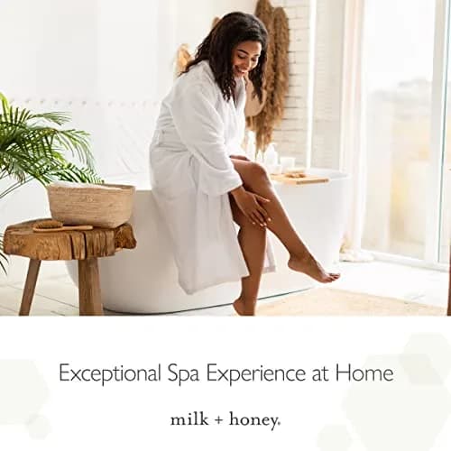 milk + honey Exfoliating Body Polish No. 5-Sea Salt & Sugar, 7 oz | Gentle scrub for sensitive skin, women & men thumbnail 5